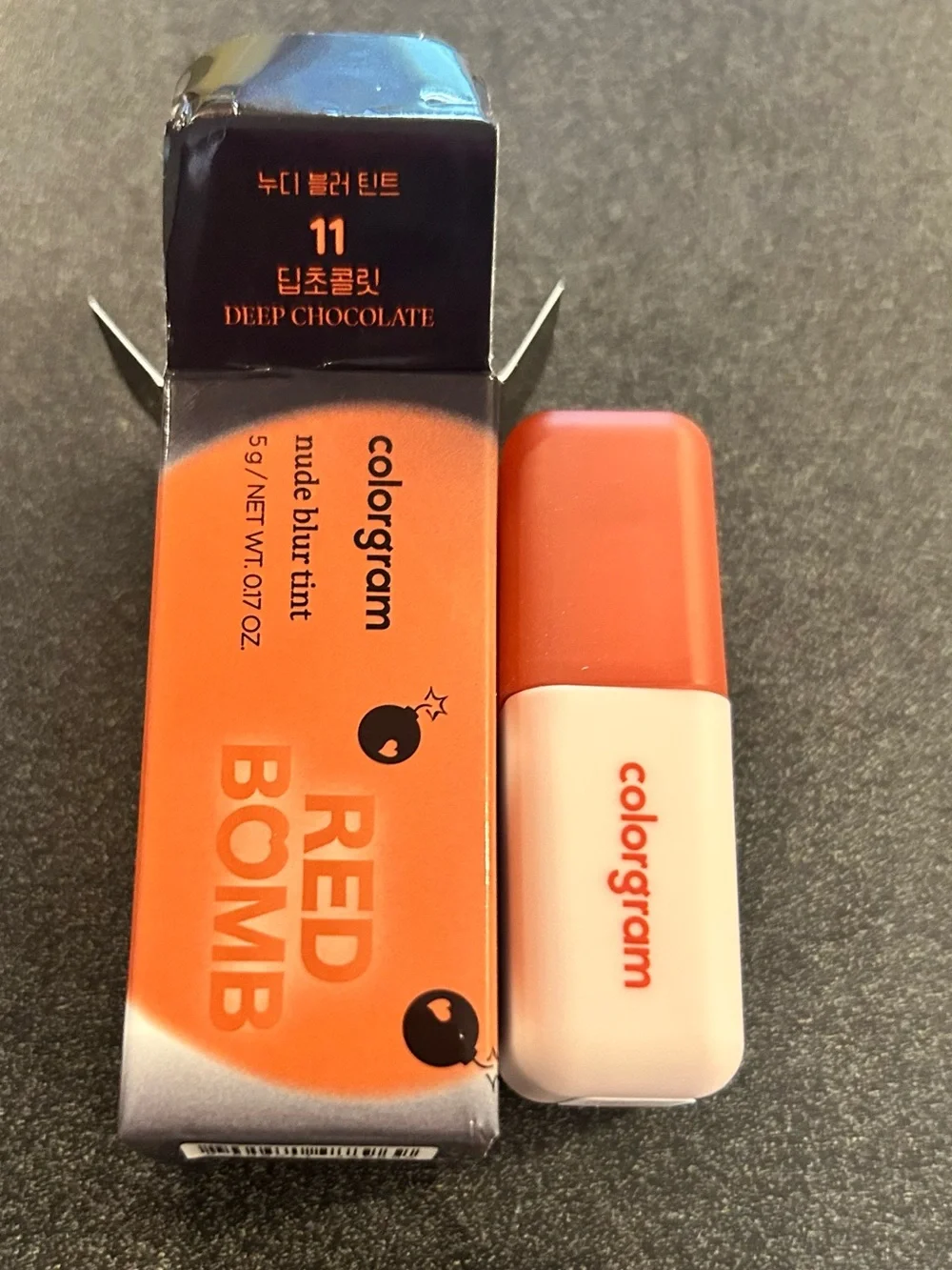 Colorgram Lip Duo – Orange Red Bomb Tint & Pink Fruity Gloss